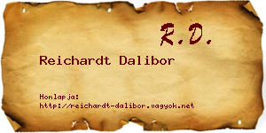 Reichardt Dalibor névjegykártya